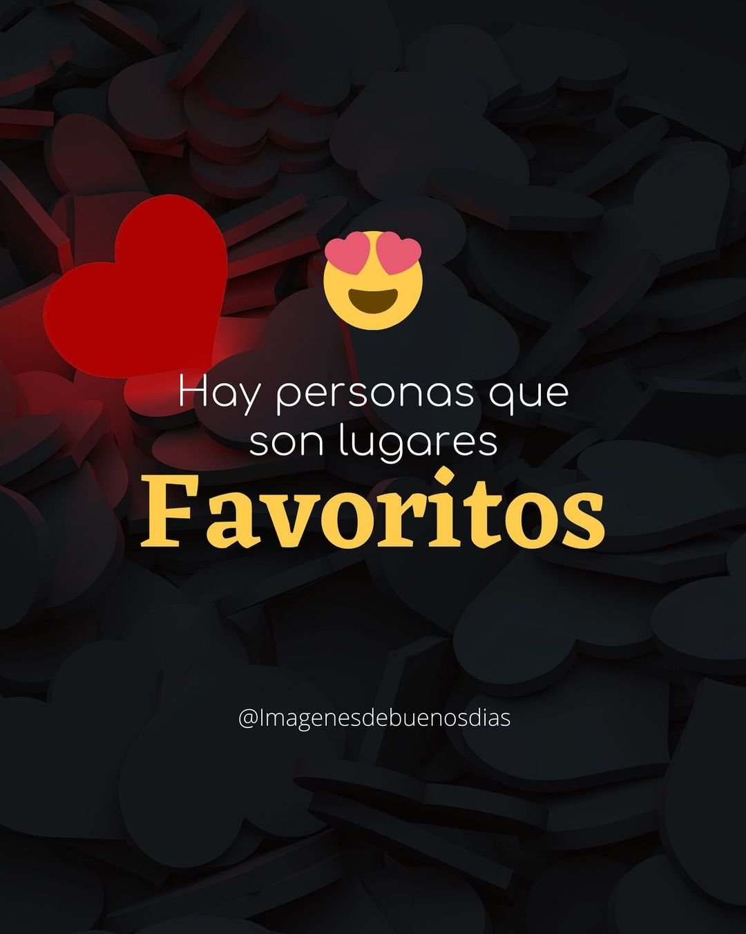 hay personas que son lugares favoritas